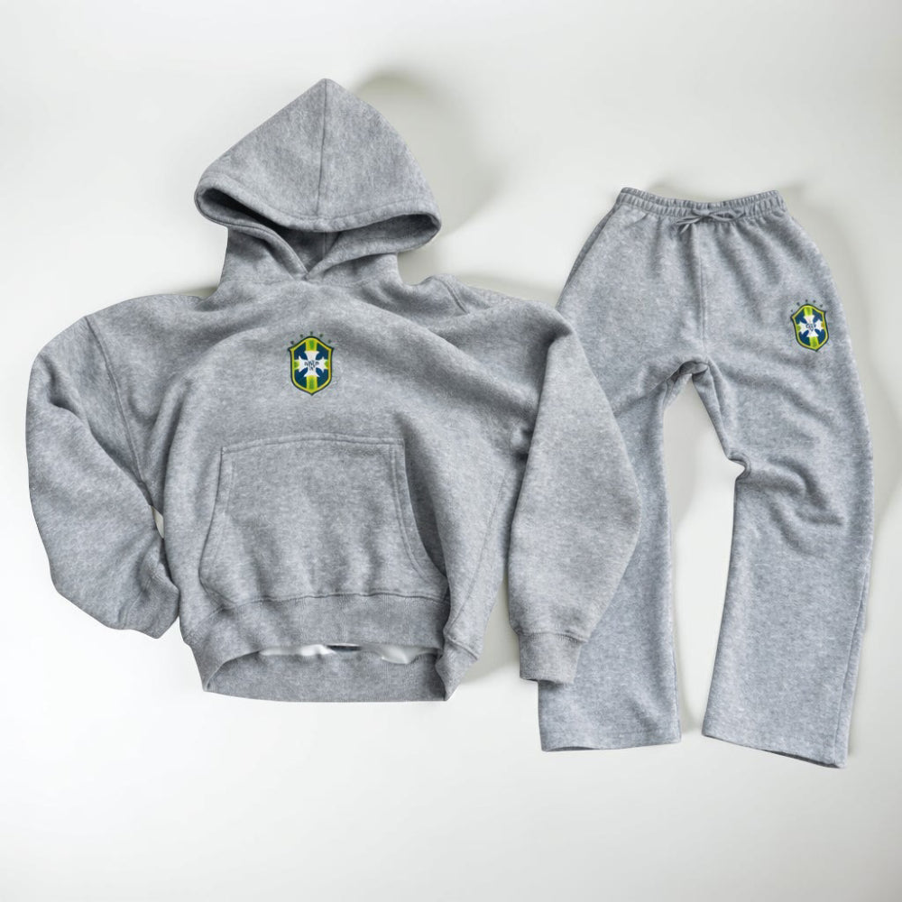 Men's Tracksuit Hooded Full Body Suit Sleepwear Design 4