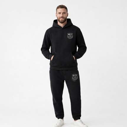 Men's Tracksuit Hooded Full Body Suit Sleepwear Design 7