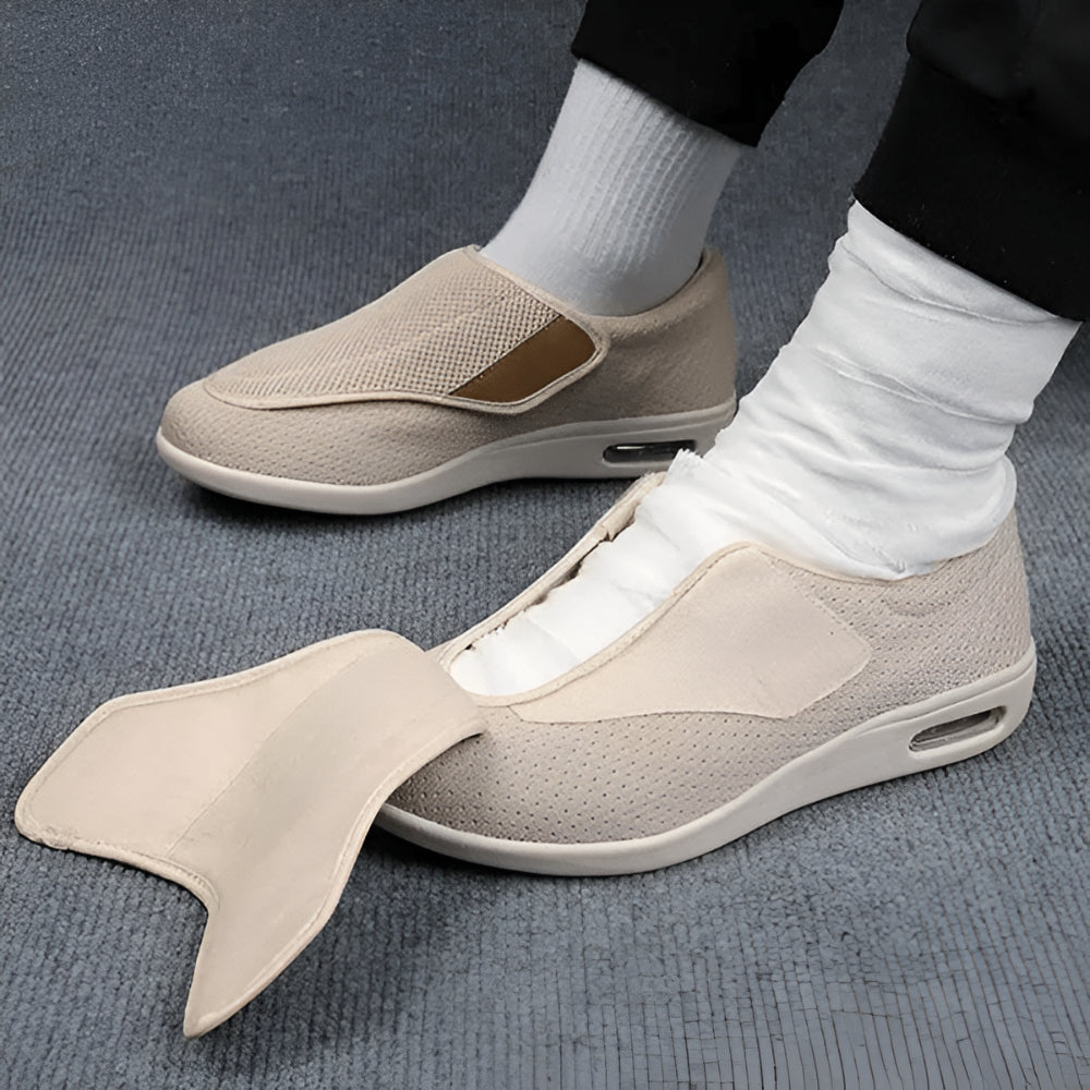 Men’s Walking Shoes Wide Fit Slipon Footwear 0