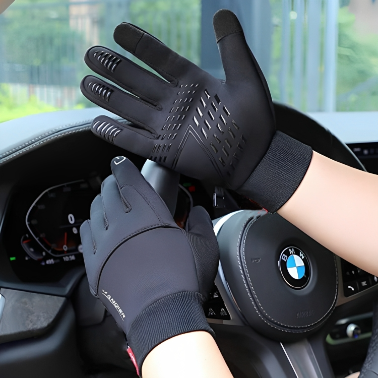 Men's Waterproof Thermal Gloves - Warm Touchscreen Winter Gloves for Outdoor Use 2