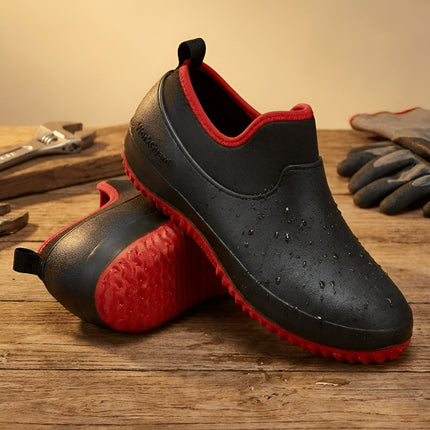 Men's Work Shoes Slip Design Non Slip Safety Footwear 0