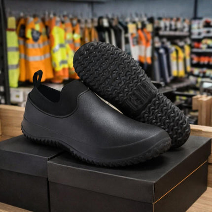 Men's Work Shoes Slip Design Non Slip Safety Footwear 2