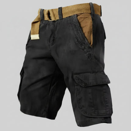 Mens Cargo Shorts Outdoor Utility Multi Pocket Design Outdoor Shorts 2