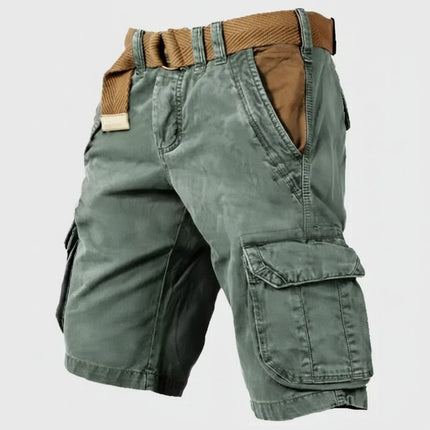 Mens Cargo Shorts Outdoor Utility Multi Pocket Design Outdoor Shorts 4