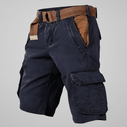Mens Cargo Shorts Outdoor Utility Multi Pocket Design Outdoor Shorts 6