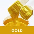 Metallic leaf paint