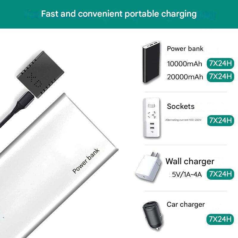 Mini caméra HD – Enregistrement compact 1080P, activation par mouvement et mode nuit