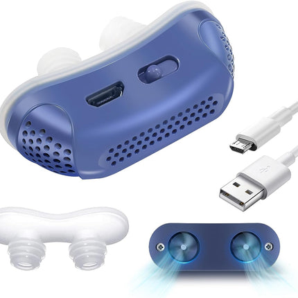 Portable Airflow Device – Compact, Silent Micro Air-Pump with Comfortable Nose Design