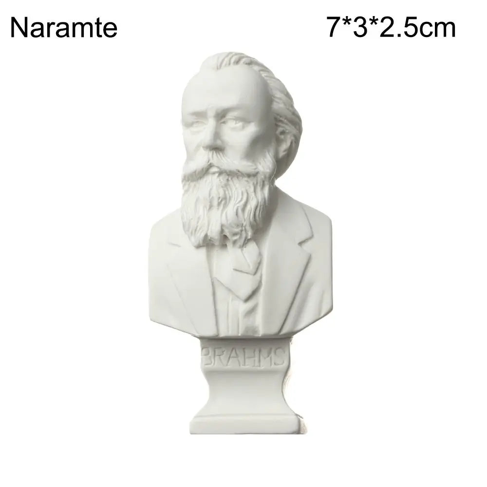 Mini-Gipsbüste 5-7 cm – Odyssee-Büste als Dekorationsgeschenk 14