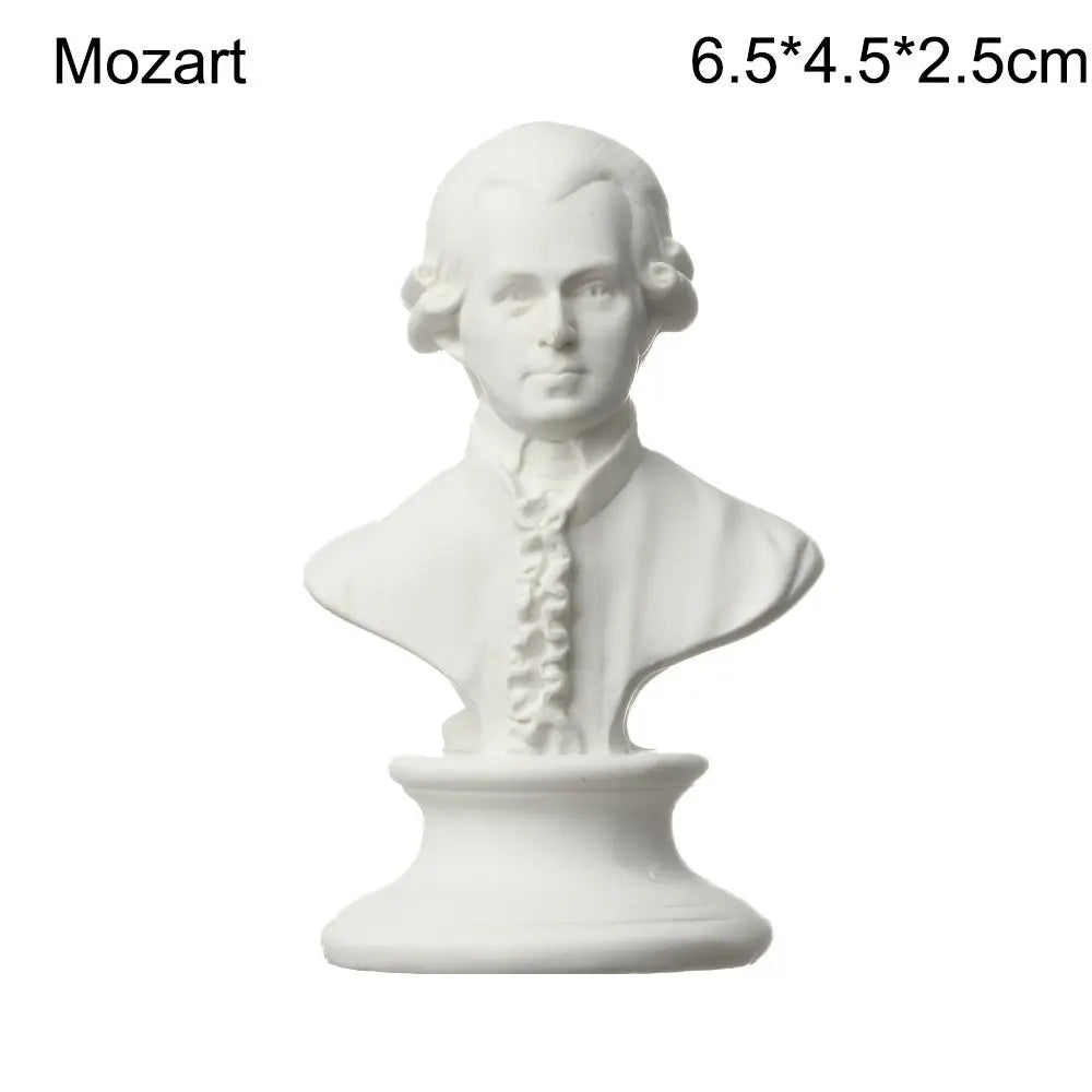 Mini-Gipsbüste 5-7 cm – Odyssee-Büste als Dekorationsgeschenk 15