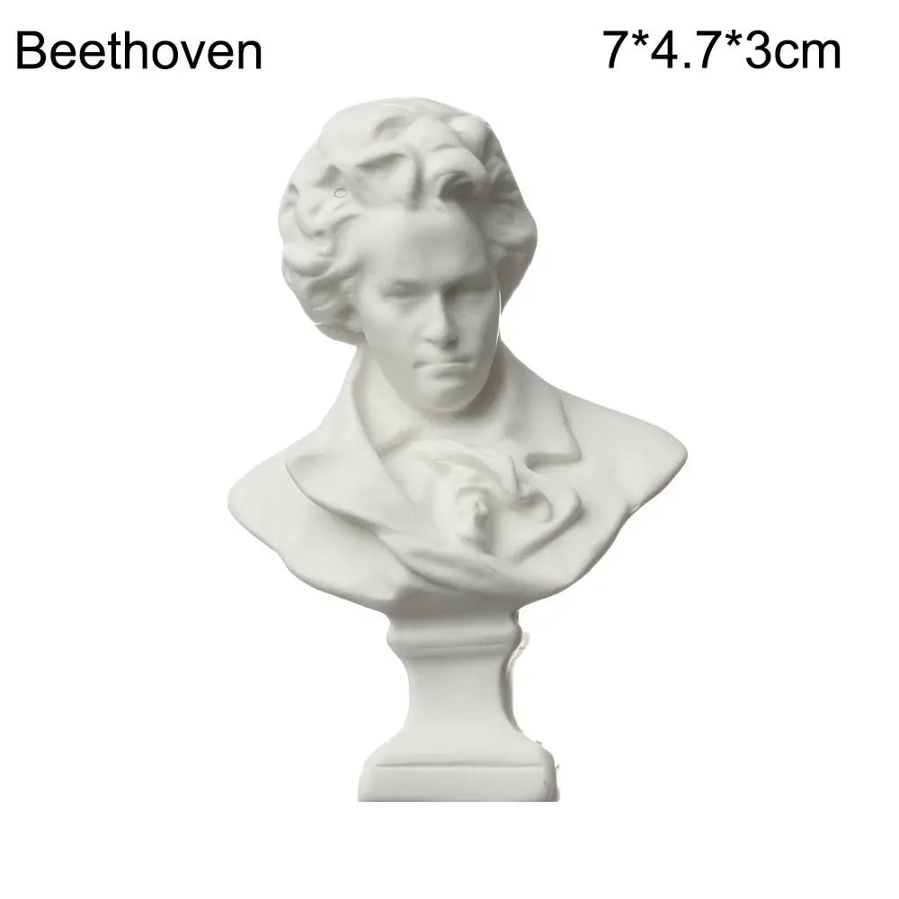 Mini-Gipsbüste 5-7 cm – Odyssee-Büste als Dekorationsgeschenk 22
