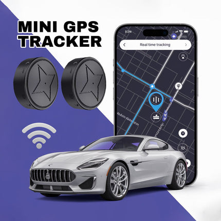 Magnetic Mini GPS Tracker – Real-Time Location Tracking, App Monitoring & Long Battery Life