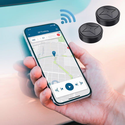 Magnetic Mini GPS Tracker – Real-Time Location Tracking, App Monitoring & Long Battery Life