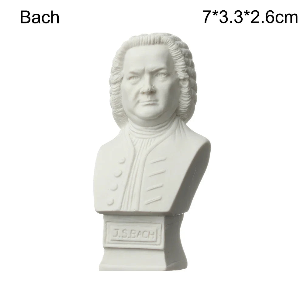 Mini Gipsbuste Portretten 5,5-7 cm voor Tekenpraktijk en Decoratie 28