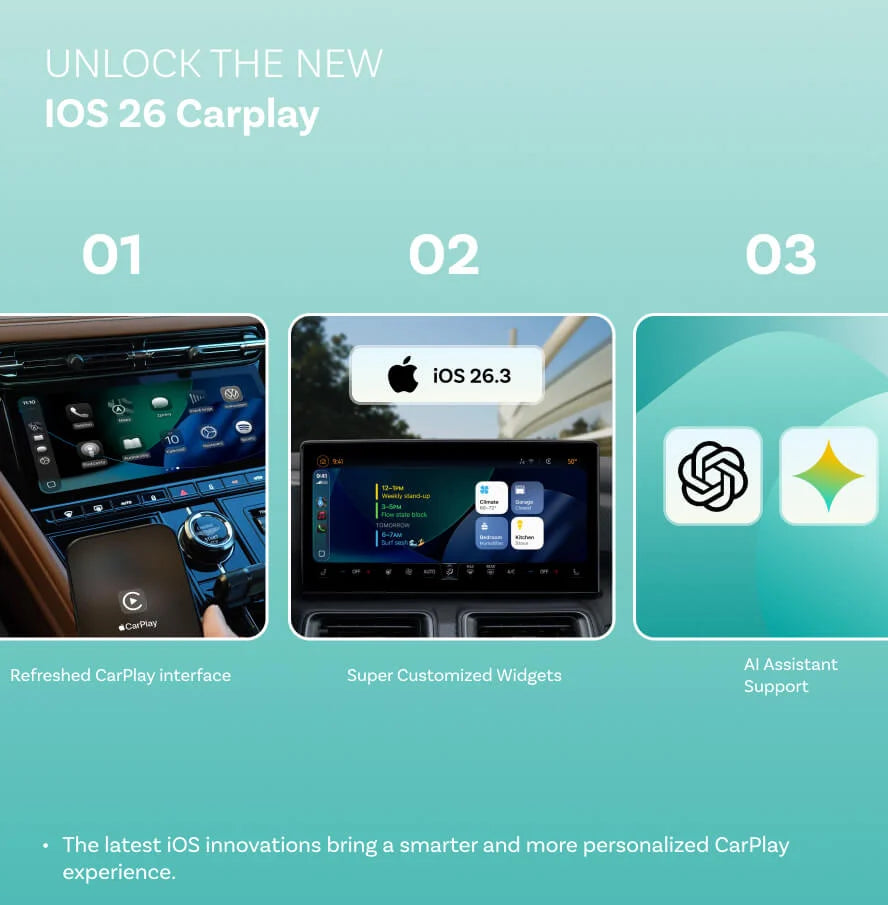 Mini Pico Next-Gen Wireless CarPlay Android Auto adapter 5