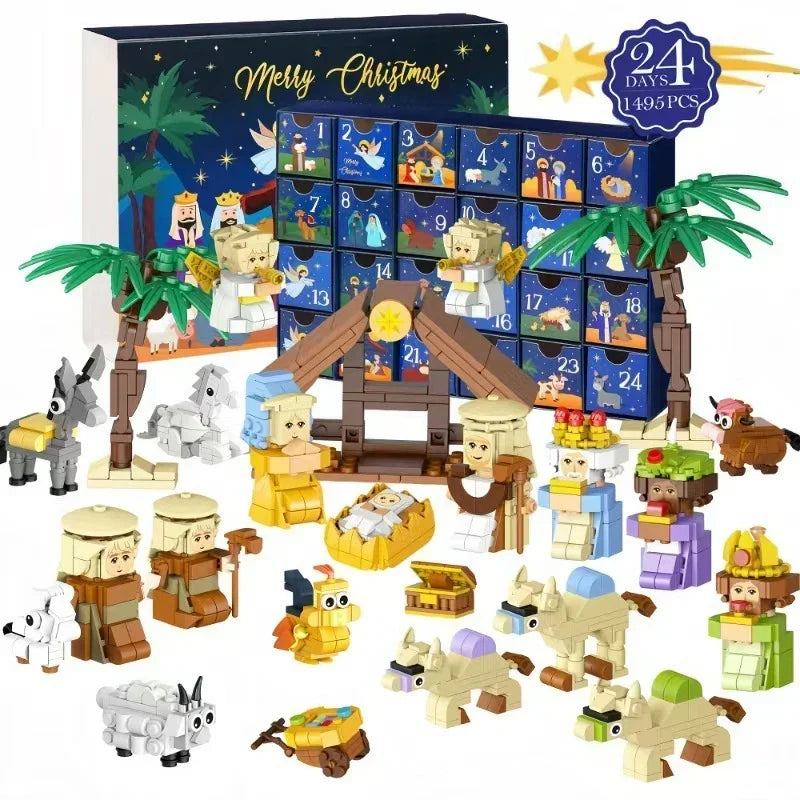 Nativity advent calendar