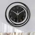 Modern Black Wall Clock in Acrylic - ScandiTime 0