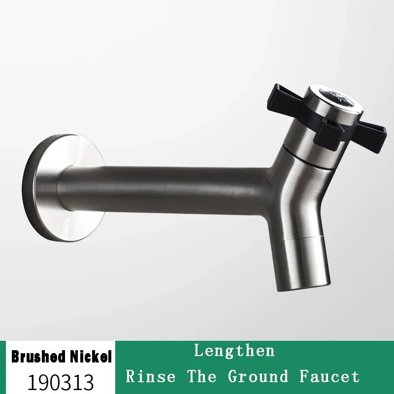 Outdoor wall faucet