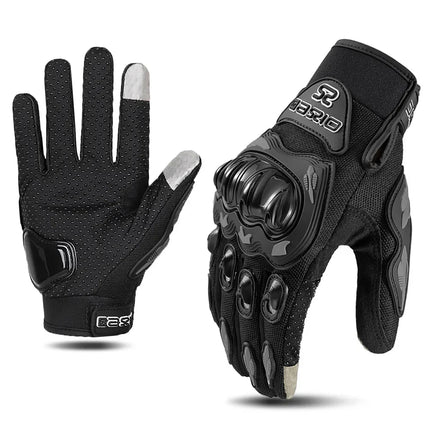 Motorhandschoenen Dames - Ademend, Touchscreen, Roze/Zwart, Verstelbaar 6