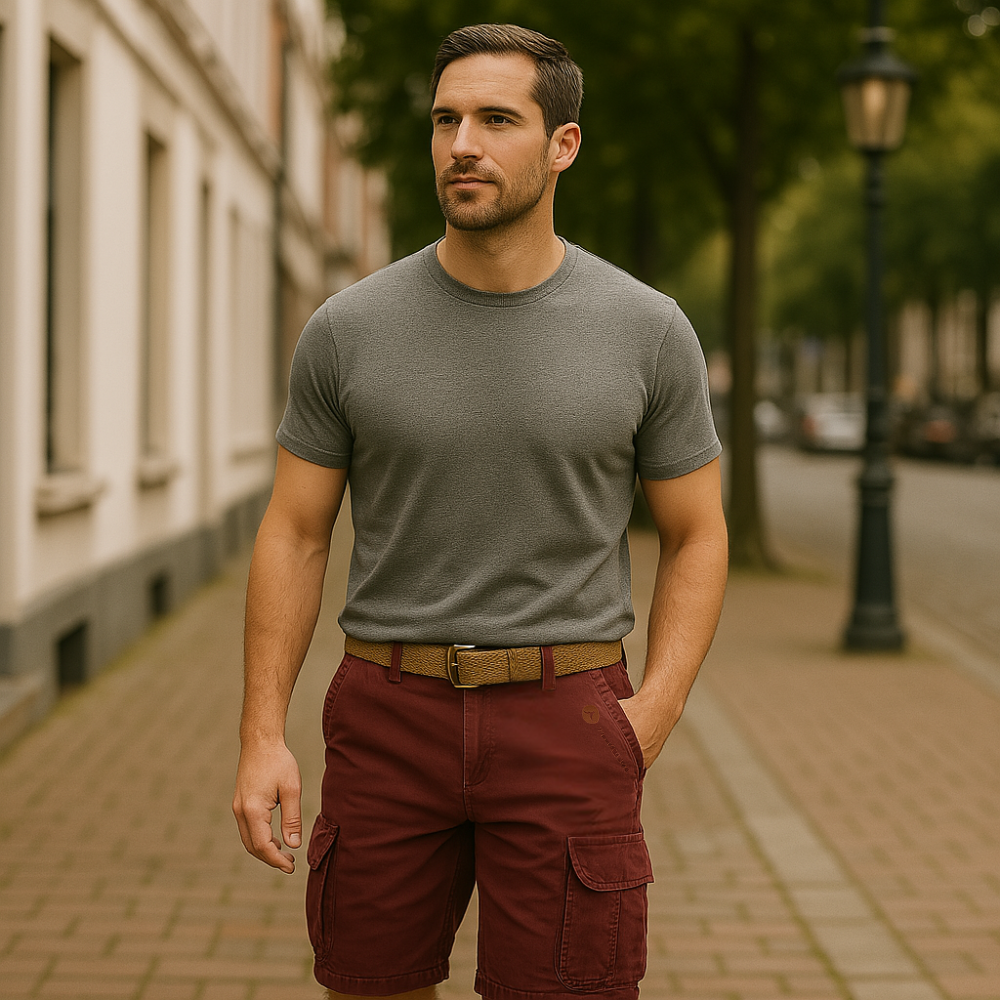 Short cargo – design en coton durable avec multiples poches pour un usage quotidien