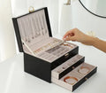 Multilayer Leather Jewellery Box | Organised and Stylish Storage 8