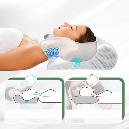 Neck Pillow Contour Sleep Support Side Back Stomach 3
