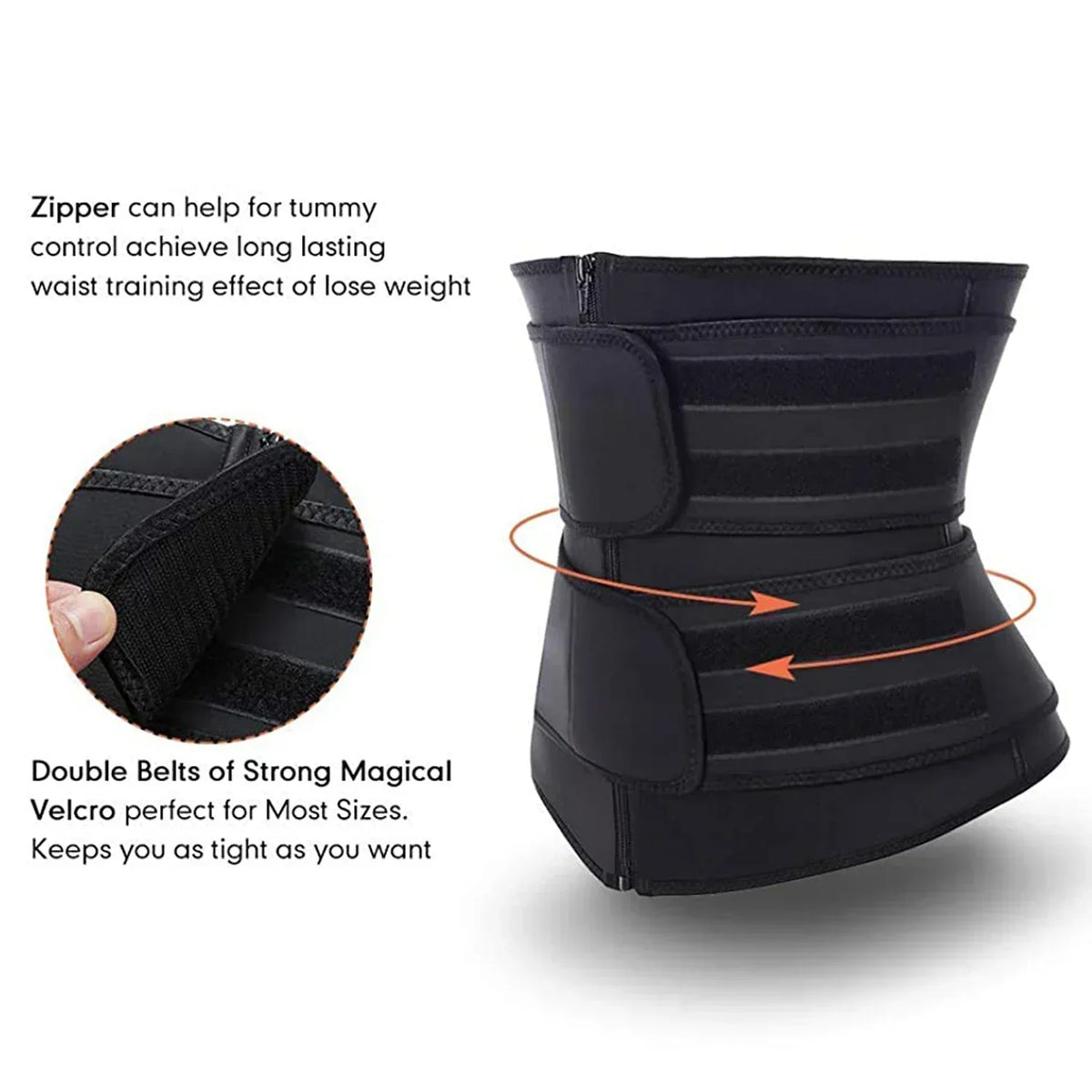 Neoprene Waist Trainer - SweatPro 3