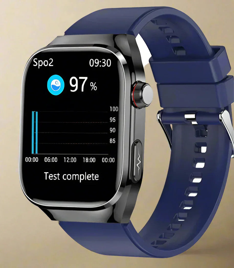 NexaPulse Watch Blood Sugar, ECG, Uric Acid, Bluetooth 0