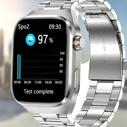 NexaPulse Watch Blood Sugar, ECG, Uric Acid, Bluetooth 2
