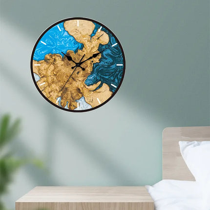 Wall Clock – Transparent Acrylic Design with Precise Quartz Movement for Modern Interiors