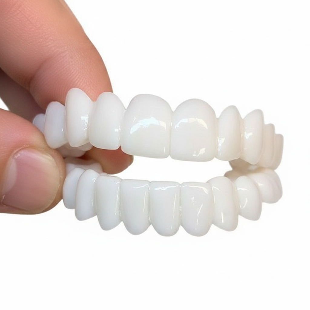 Niki | Smile Veneers | Customizable Cosmetic Tooth Covers | Medical Special Resin | Instant Smile Correction | Upper & Lower Jaw 2