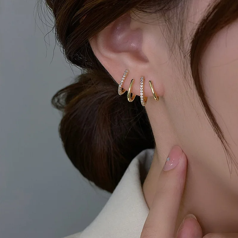 Niki | Women’s Twist Earrings | Lightweight Statement Jewelry | Hypoallergenic Finish 4