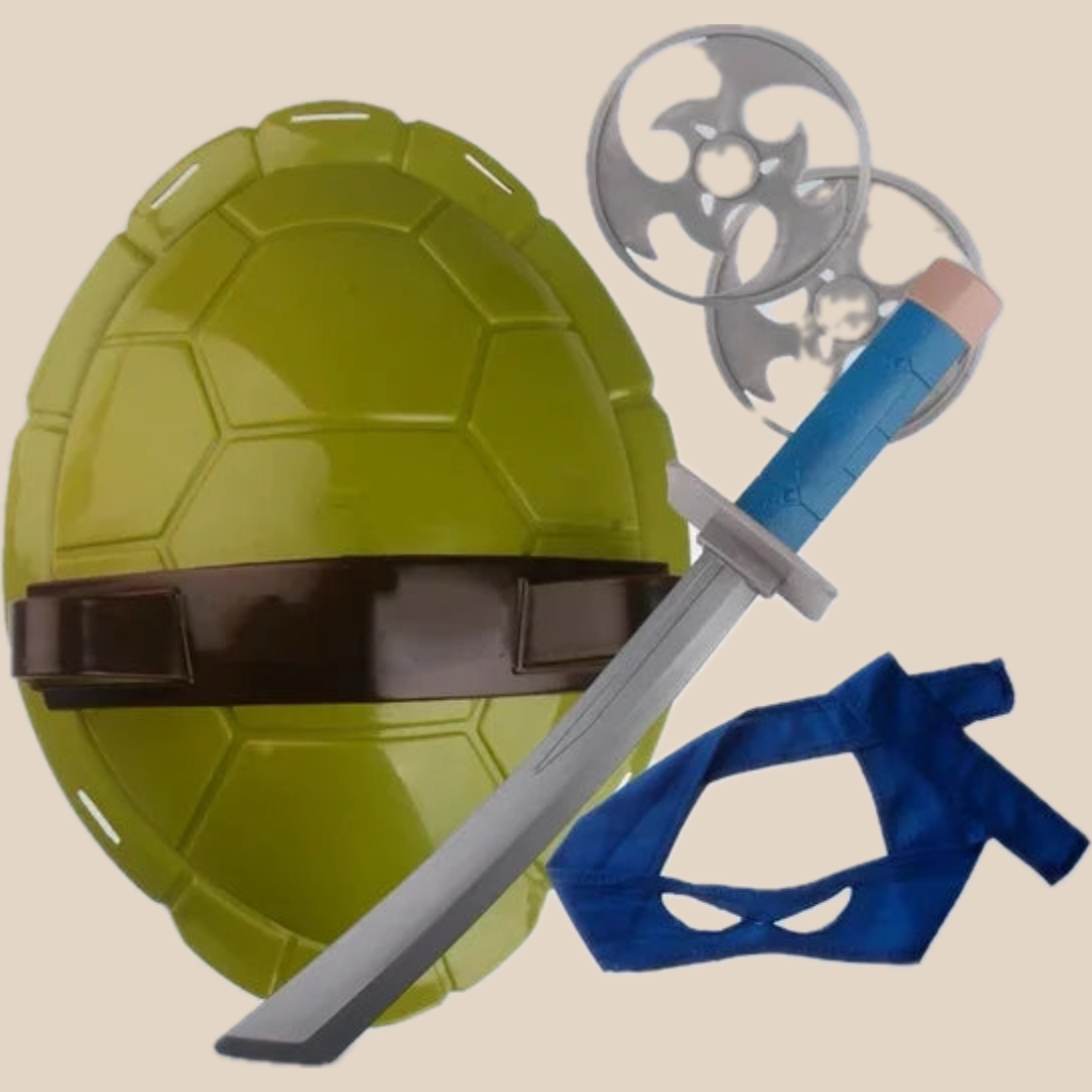 Ninja Speelset – Schild en Accessoires, BPA Vrij Plastic, Fantasierijk Spel 1