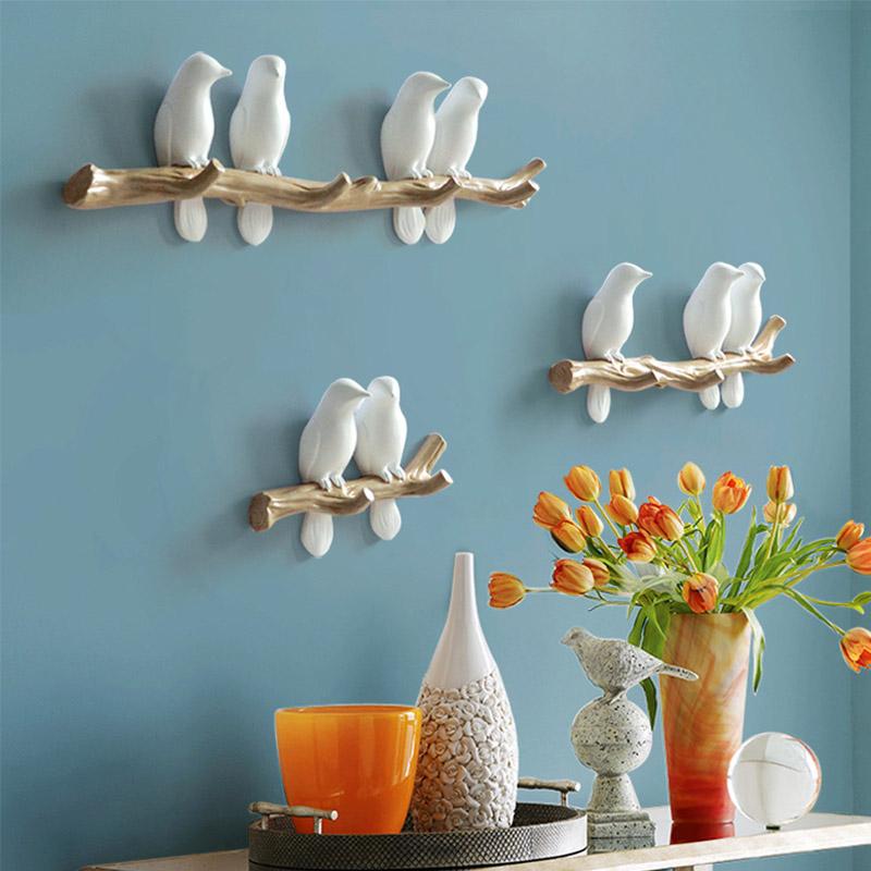 Noodle - Speelse wandhaak met vogelmotief voor creatieve decoratie 3
