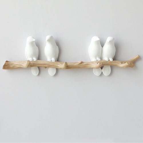 Noodle - Speelse wandhaak met vogelmotief voor creatieve decoratie 7