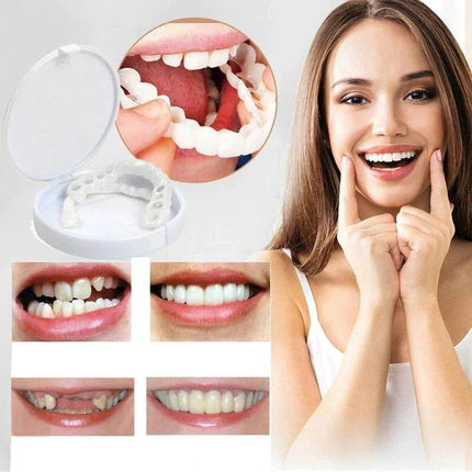 NovaBright Snap On Veneers For Upper And Lower Teeth Instant Natural Smile 0