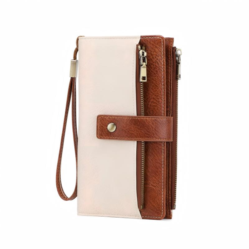 Portefeuille Tri-Fold Anti-RFID | Design Spacieux et Sécurisé pour Femmes