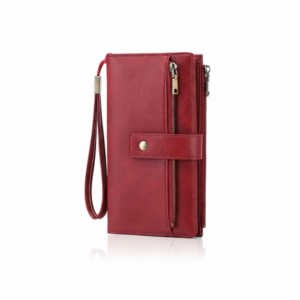 RFID-Blocking Tri-Fold Wallet | Secure Spacious Women’s Design