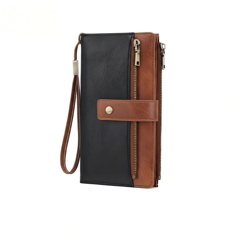 Portefeuille Tri-Fold Anti-RFID | Design Spacieux et Sécurisé pour Femmes