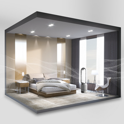 AirPure 3-in-1 Air Cooler with HEPA Filtration, UV Purification and Quiet Whole-Room Cooling