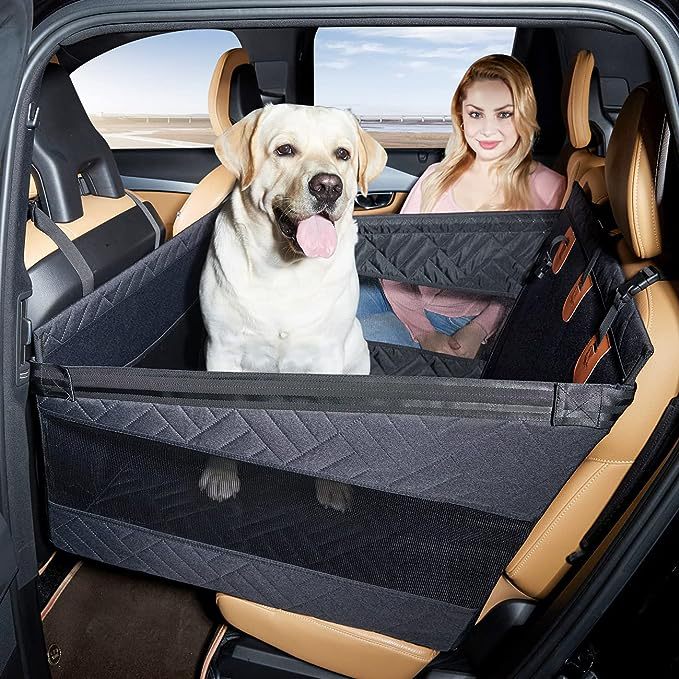 Car Seat Cover for Dogs – Waterproof, Non-Slip & Padded Protector for Clean and Comfortable Rides