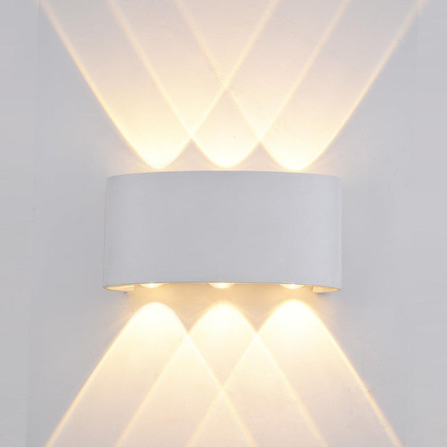 LED Outdoor Wall Light – Modern Up/Down Illumination with Durable & Energy-Efficient Design