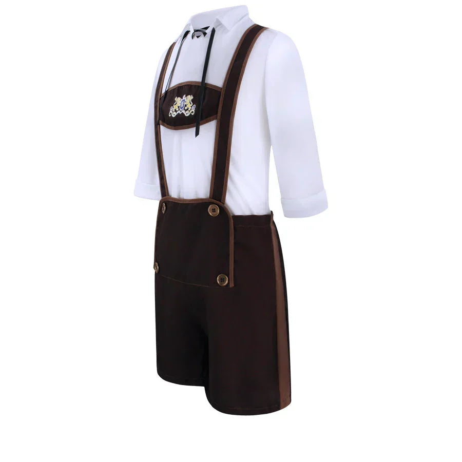 Tevako Oktoberfest Lederhosen en Hoed Kostuum Outfit