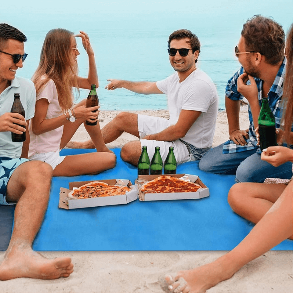 Outdoor Beach Picnic Mat Sand-Free Foldable Travel 6
