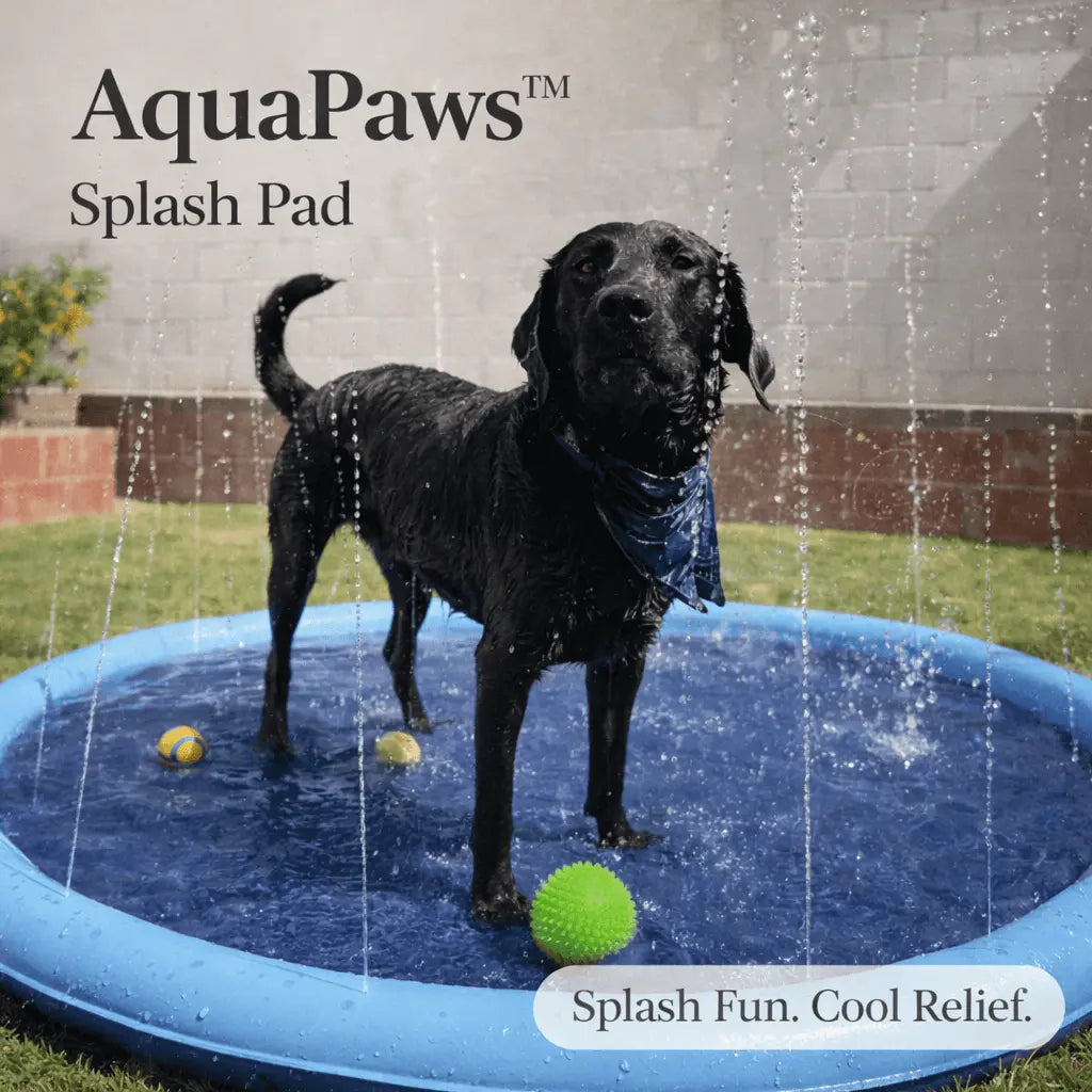 Outdoor Dog Splash Pad – Durable Bite-Resistant, Non-Slip Surface for Active Play 1