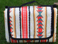 Outdoor deken – Waterdichte picknickdeken met etnisch design voor kamperen en uitstapjes. 0