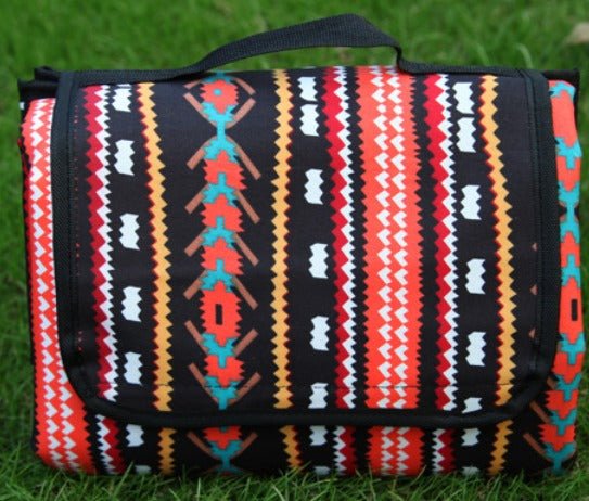 Outdoor deken – Waterdichte picknickdeken met etnisch design voor kamperen en uitstapjes. 12