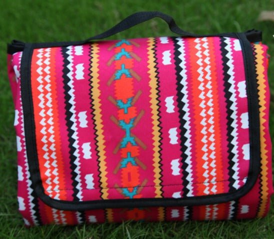Outdoor deken – Waterdichte picknickdeken met etnisch design voor kamperen en uitstapjes. 9