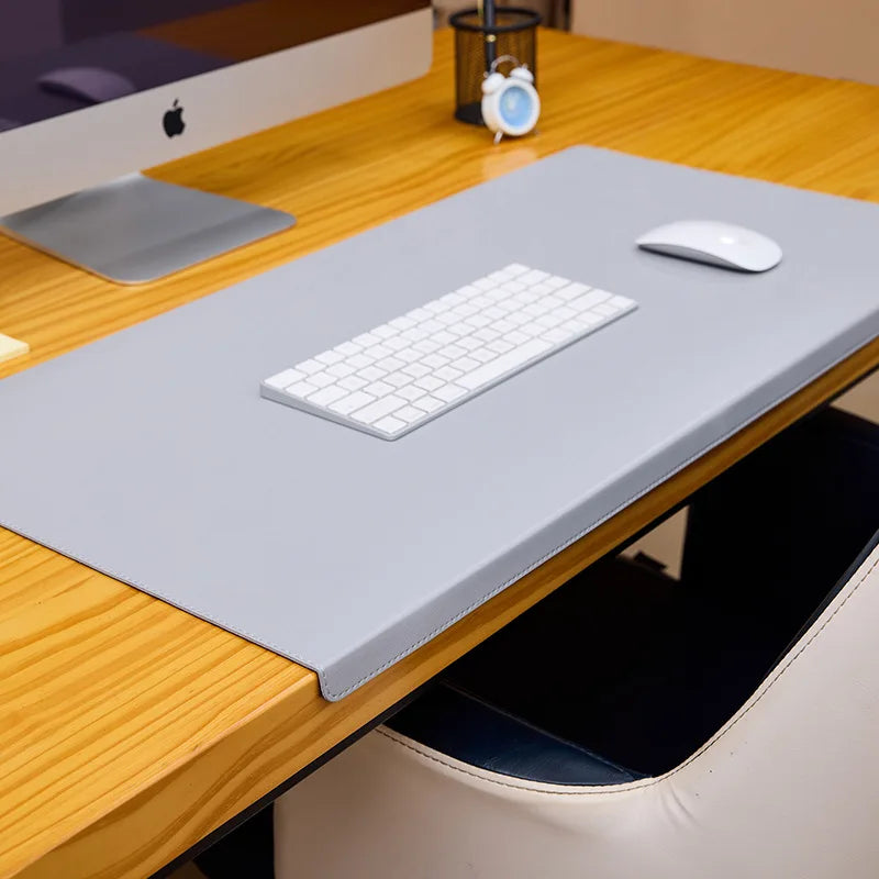 PU-Leather Desk Mat with Non-Slip Surface, Wrist and Elbow Support – Ergonomic Desk Pad for Office and Gaming 9