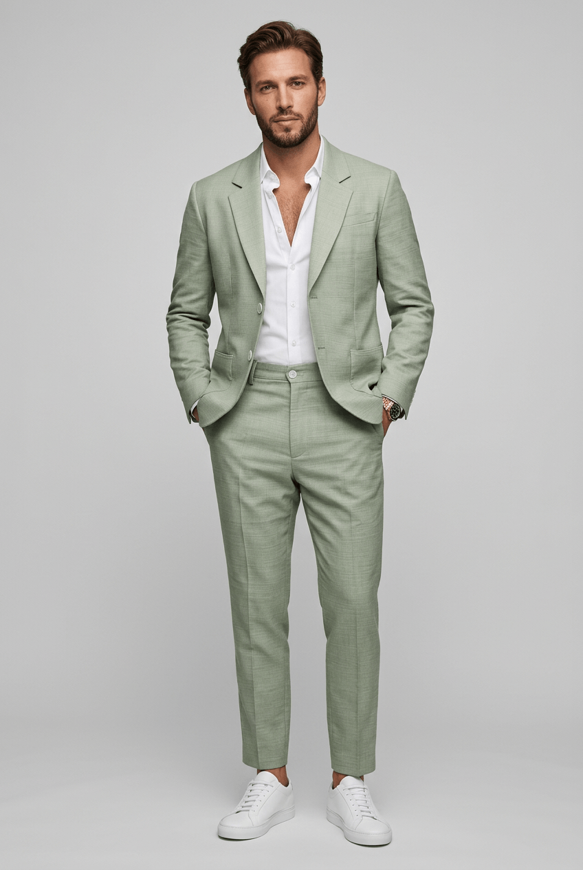 Pak Heren | Tweedelig Slim Fit met Notch Revers 0